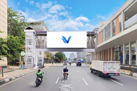 LED HALTE SARINAH B (VIEW TO MONAS), JAKARTA PUSAT