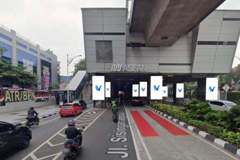 STATIC ASEAN STATION – JL. SISINGAMANGARAJA (UNDERSTATION ASEAN)