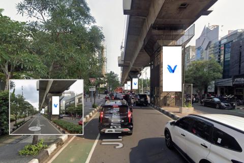 STATIC BLOK A STATION –SET 5 JL. PANGLIMA POLIM, KEBAYORAN BARU