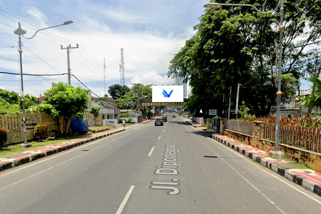 Billboard JL. Diponegoro [PLN) Teluk Betung - Tj.Karang, Bandar lampung