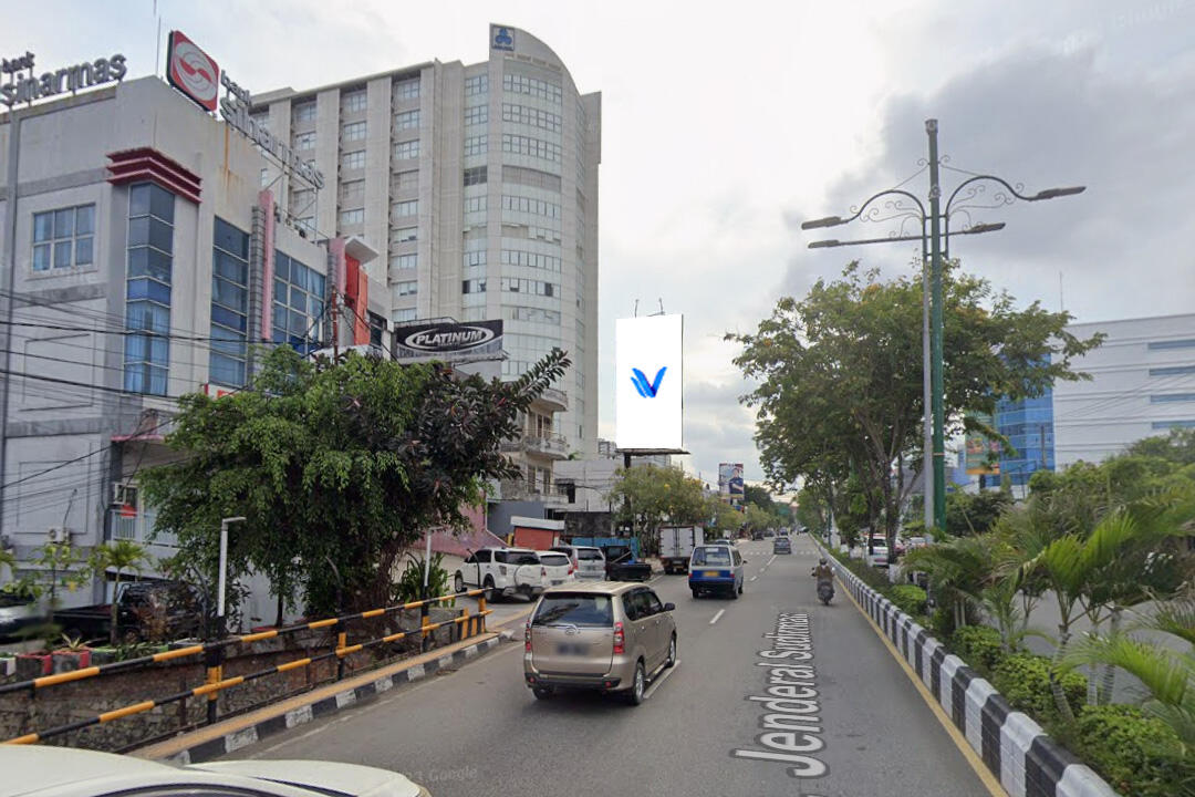 Billboard JL. Jenderal Sudirman (Bank Sinar Mas), Balikpapan