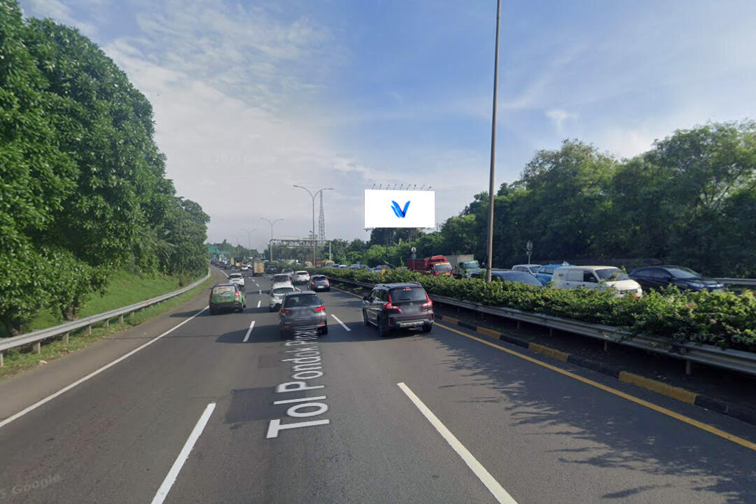 Billboard Tol JLJ / Pondok Pinang Km 18 + 00 B, Jakarta Selatan