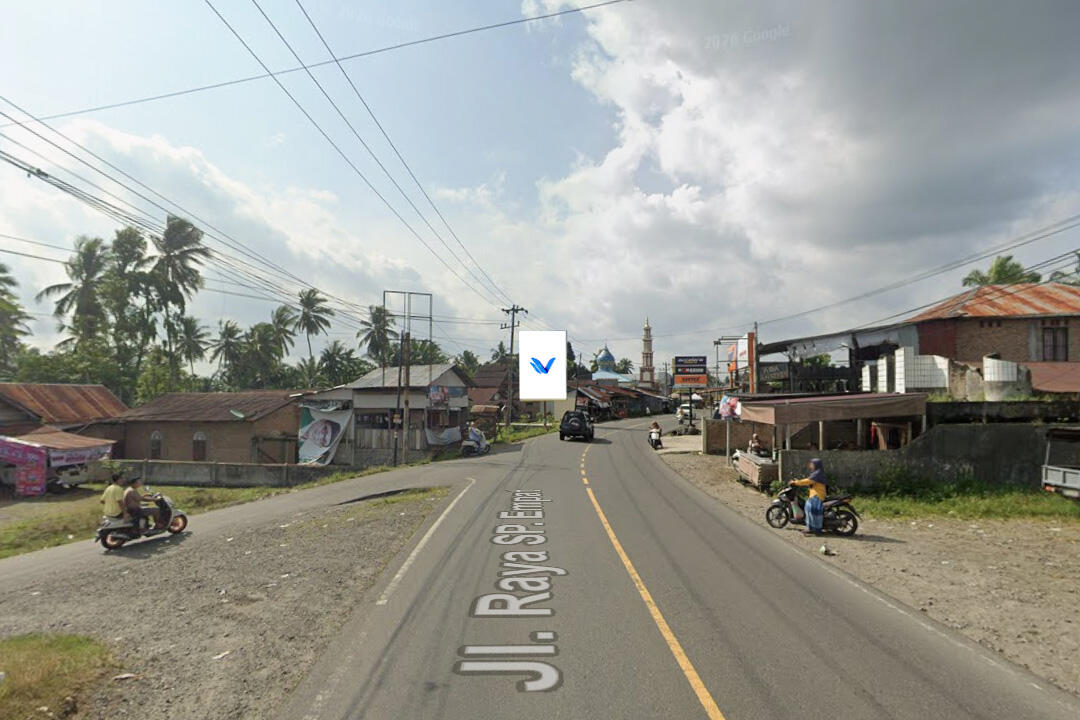 Baliho Simpang 3 Kec. Luhak Nan Duo Kabupaten Pasaman Barat, Sumatera Barat