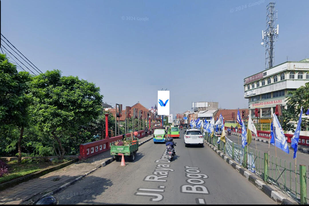 Billboard Jl. Kapten Muslihat (Jembatan Merah), Bogor