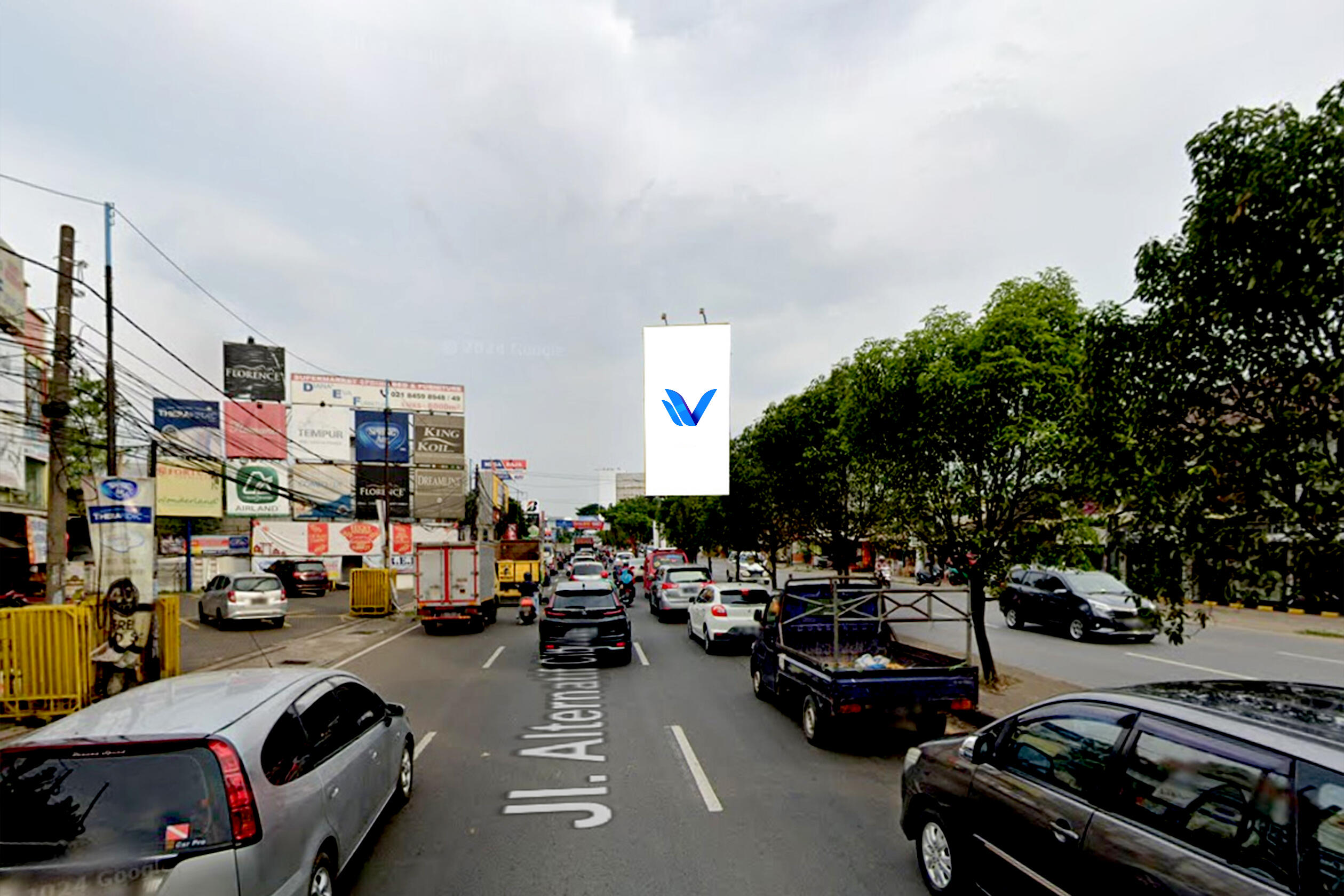 Billboard Jl. Alternatif Cibubur, Bekasi