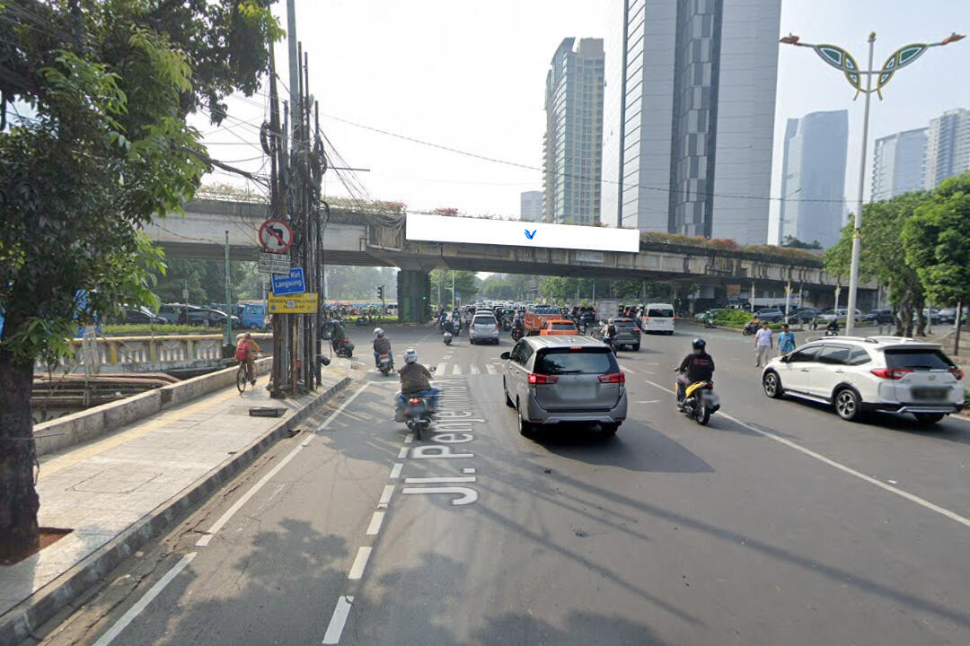 Billboard Jl. KH Mas Mansyur (FO Karet), Jakarta Pusat