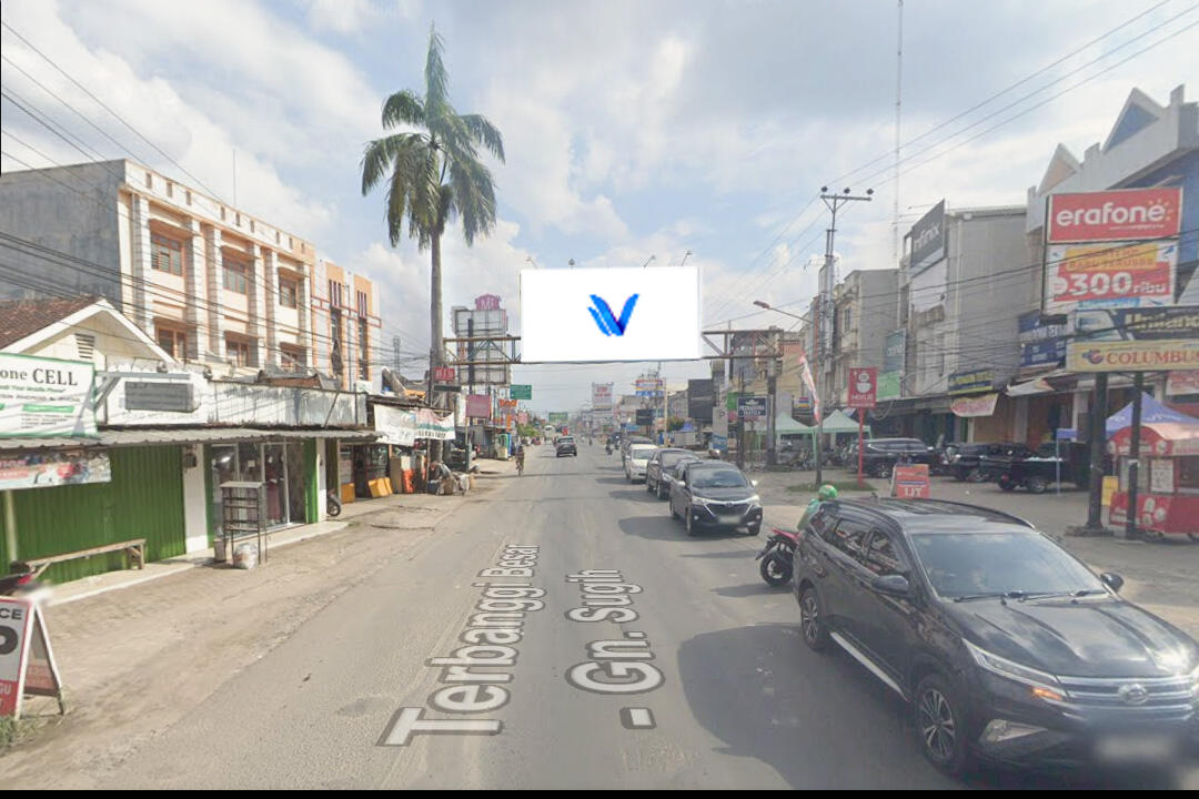 Billboard JI. Proklamator ( Depan Alfamart ) Lampung Tengah - Lampung