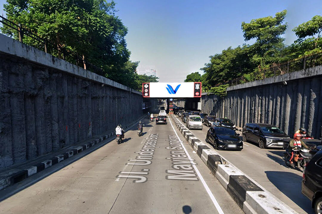 Billboard Underpass Mayjend Sungkono (Jembatan - Overpass), Surabaya