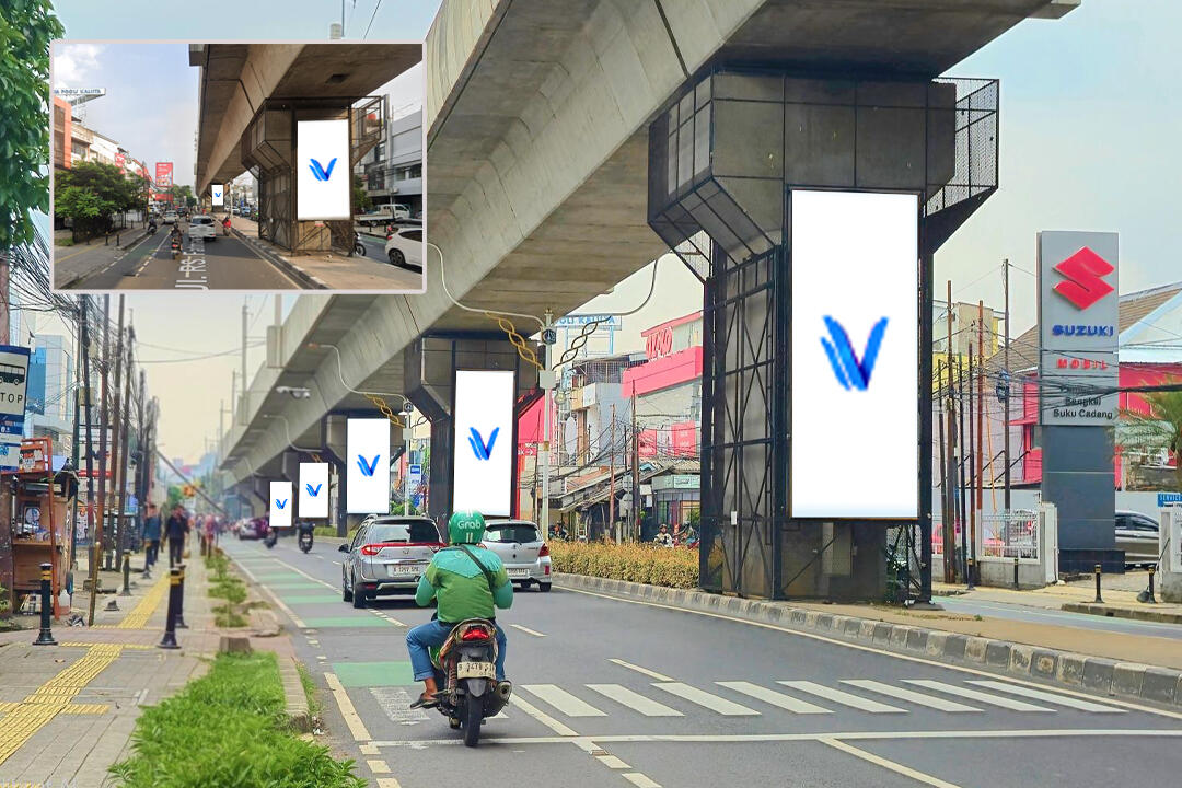 Billboard STATIC FATMAWATI – SET 7 JL. RS Fatmawati Raya, Cilandak, Jakarta Selatan