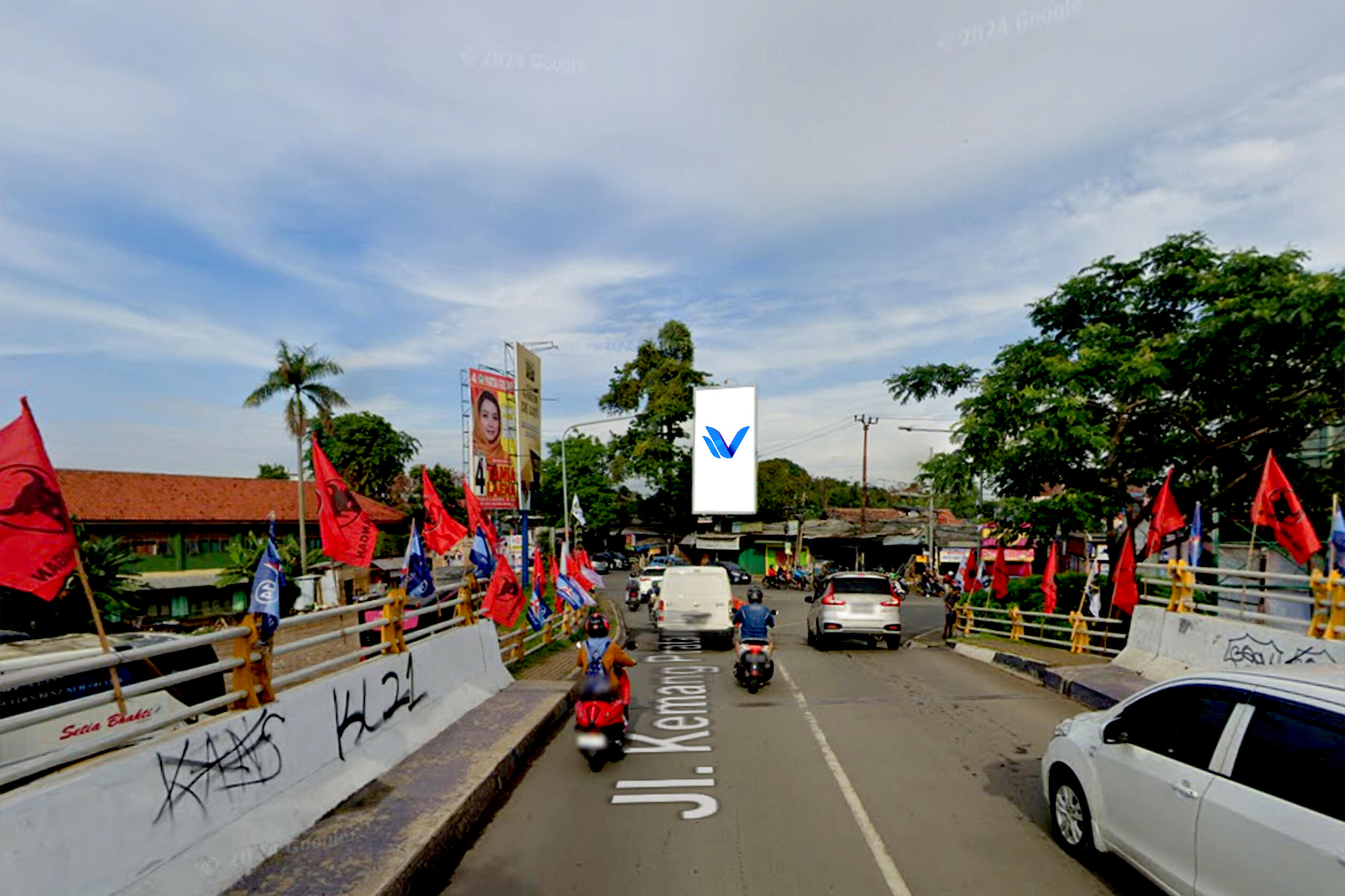Billboard Jl. Raya Pekayon (Pertigaan Kemang Pratama), Bekasi