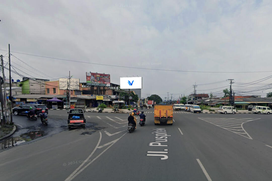 Billboard Jl. Raya Puspiptek, Buaran, Tangerang Selatan