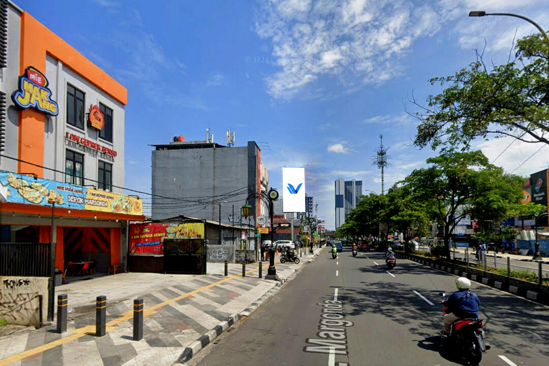 Billboard JL. Margonda Raya (Bank Jatim), Depok