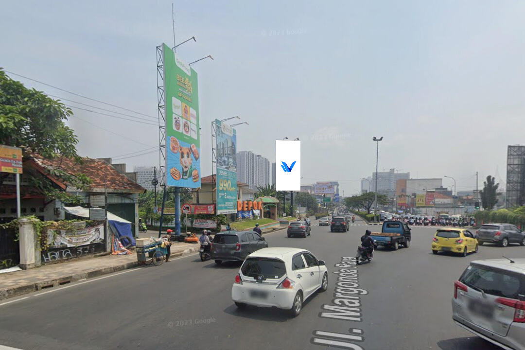 Billboard JL. Margonda Raya (Pertigaan Juanda), Depok