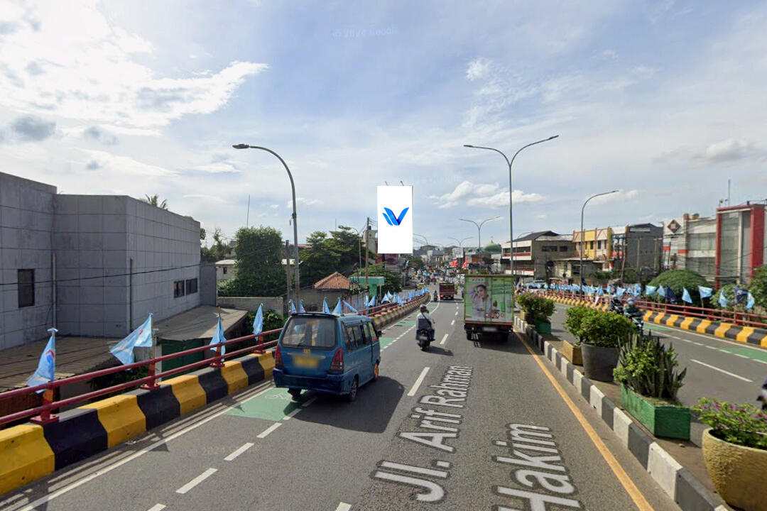 Billboard JL. Ar. Hakim Fly Over Ar. Hakim, Depok