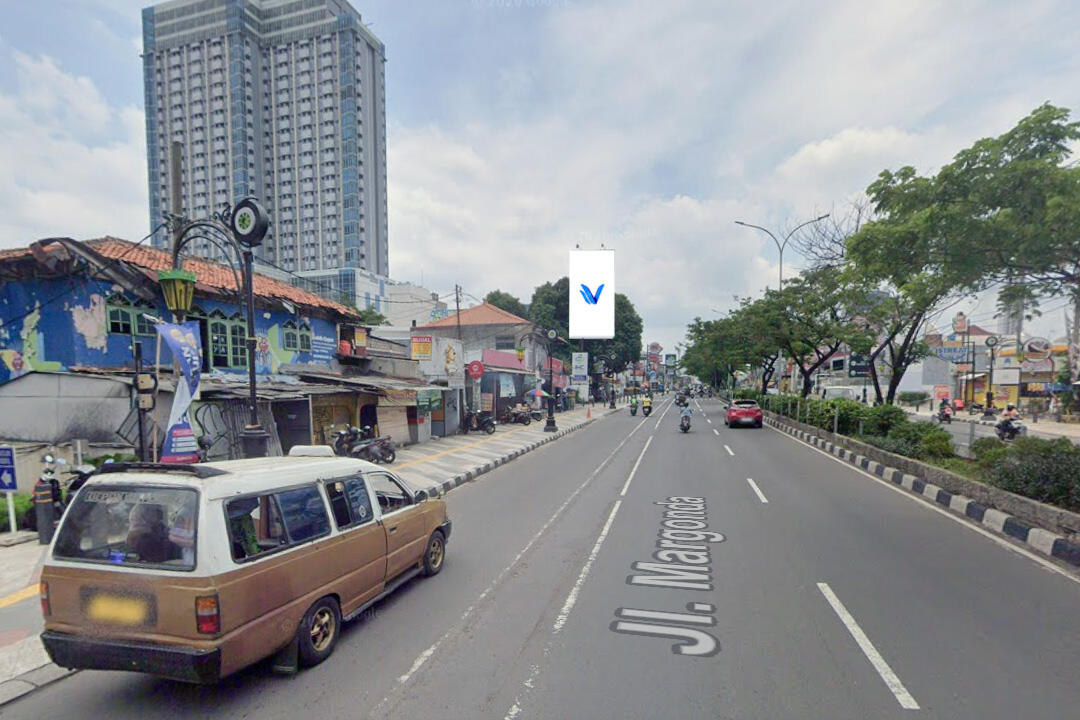 Billboard JI. Margonda Raya (Margonda Residence), Depok
