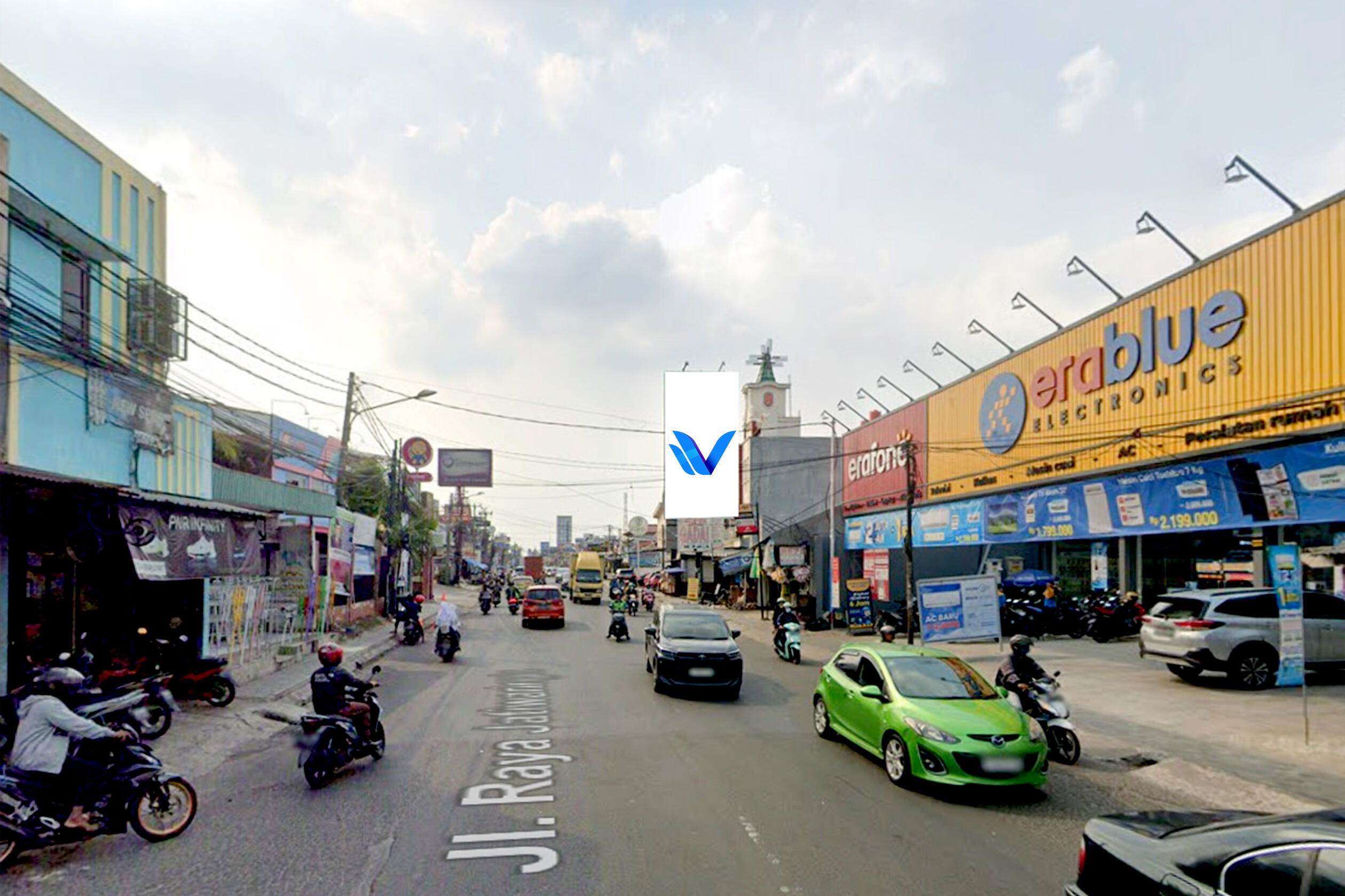 Billboard JL. Raya Jatiwaringin, Bekasi