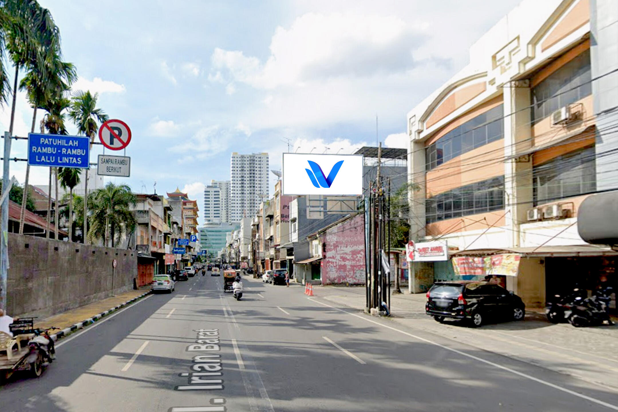 Billboard Jl. Irian Barat, Medan
