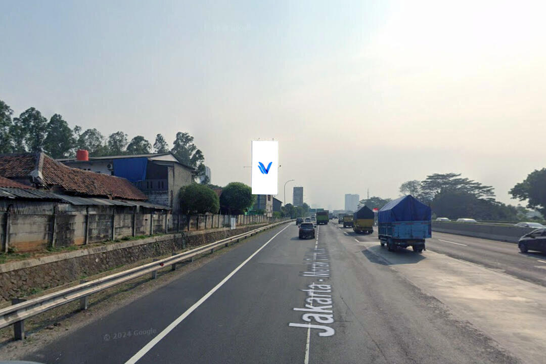 Billboard Tol Jakarta Tangerang KM 17 + 900 A (Exit Tol Serpong), Tangerang