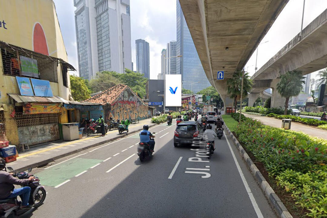 Billboard Jl. Prof. Dr. Satrio, Jakarta Selatan