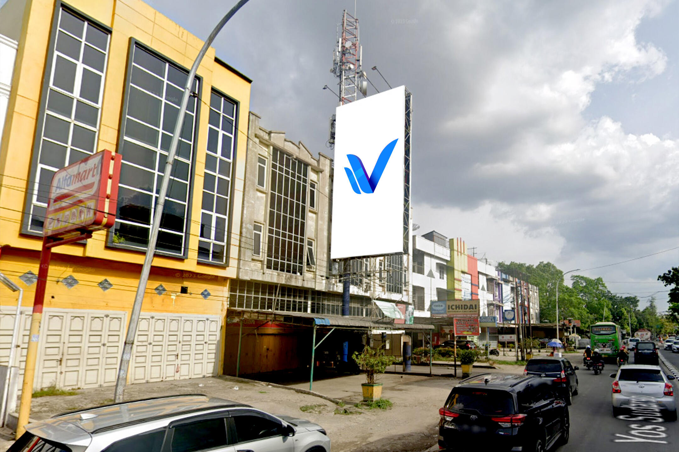 Billboard Jl. Yos Sudarso (Simpang Jl. Bilal), Medan