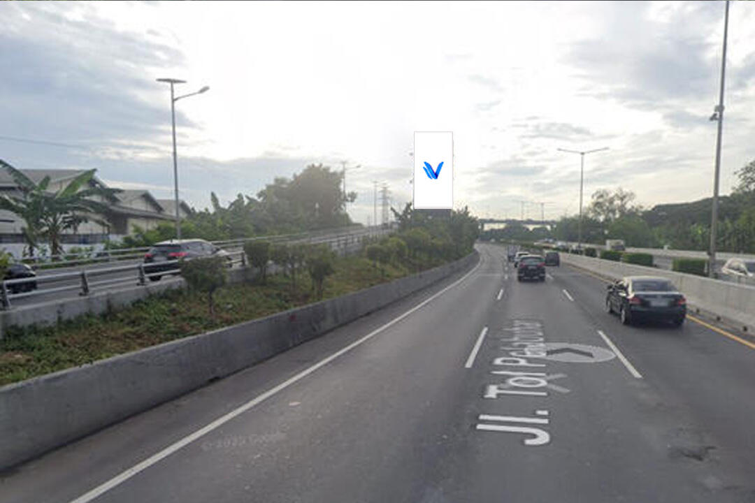 Billboard Tol Bandara Interchange (grogol - Tj. Priok km 25), Jakarta Utara