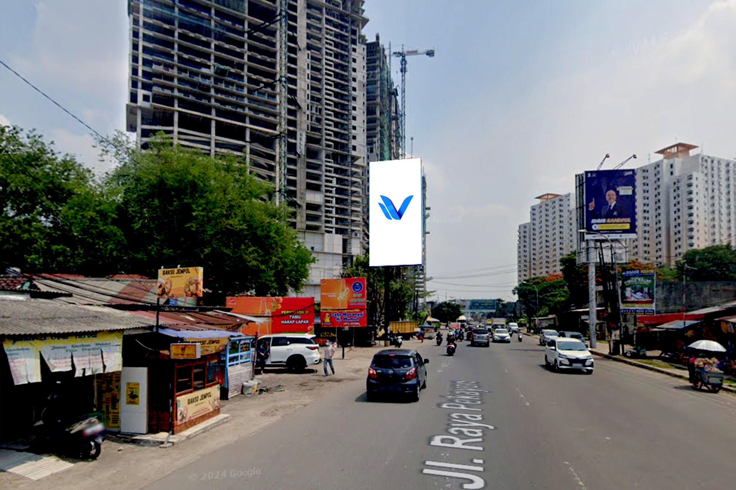 Billboard JL. Raya Pekayon (Depan SPBU Pertamina, Pakuwon Mall), Bekasi