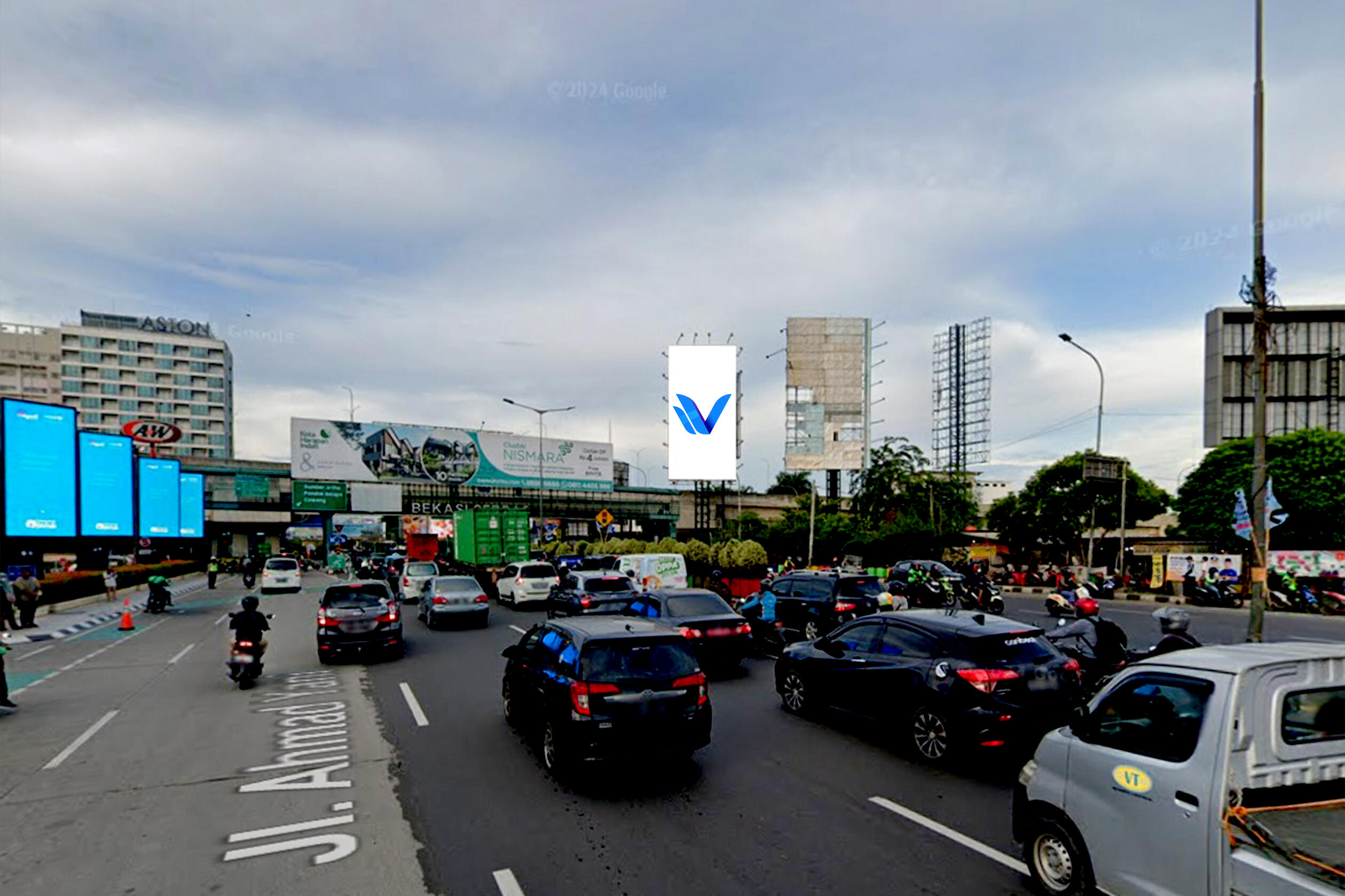 Billboard JL. Jend. Ahmad Yani (Depan Mall Metropolitan A), Bekasi