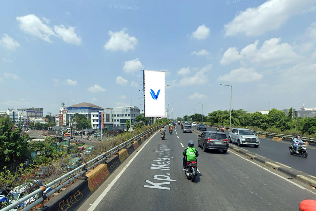Billboard Jl. Jend. Basuki Rahmat (Flyover Kampung Melayu), Jakarta Timur