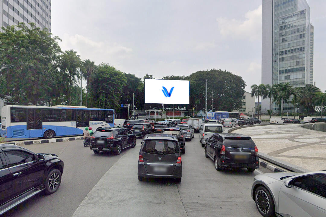 Videotron Jl. MH Thamrin (Bundaran HI), Jakarta Pusat