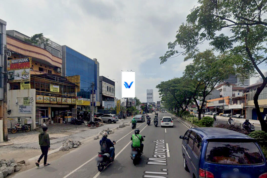 Billboard JL. Raya Margonda (Dekat Showroom Vespa), Depok