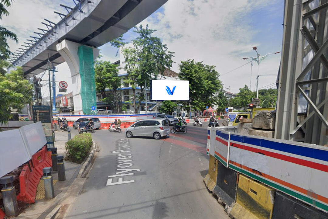 Videotron Jl. Proklamasi (Depan TB Immanuel), Jakarta Pusat