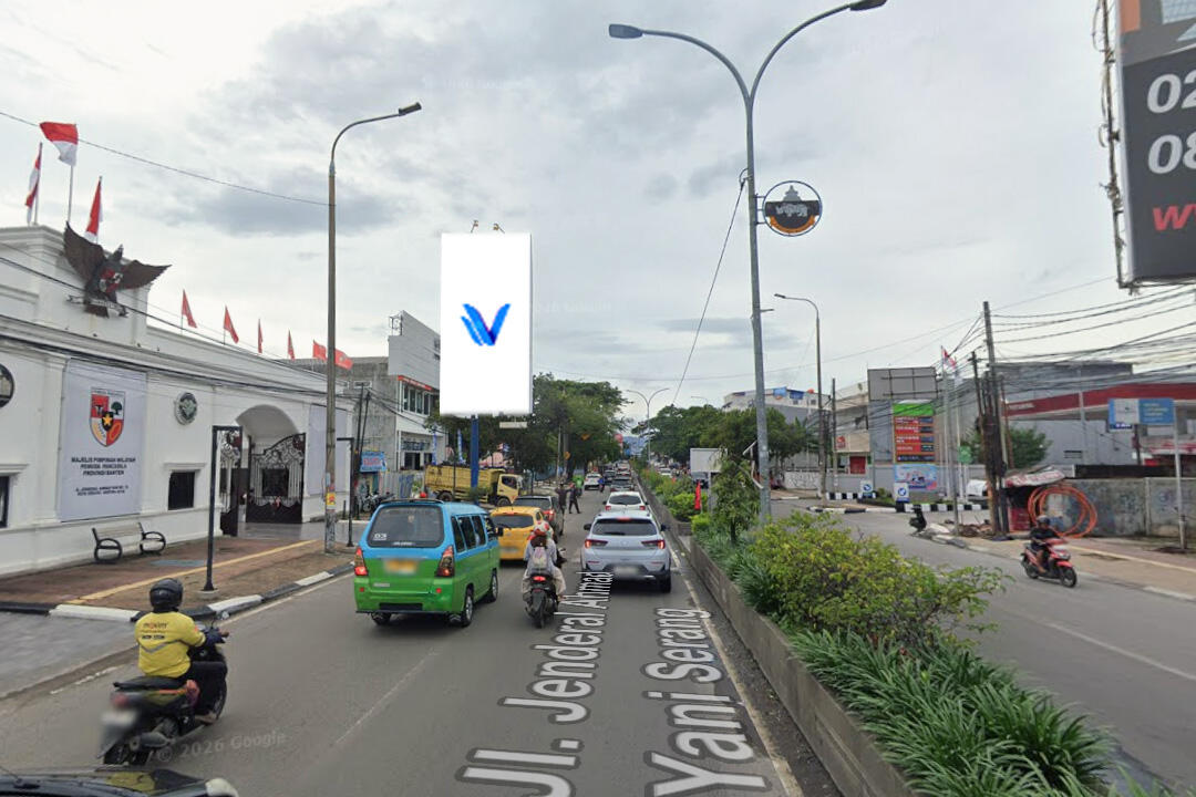 Billboard JI. Ahmad Yani (RM Minang 9) Serang - Banten