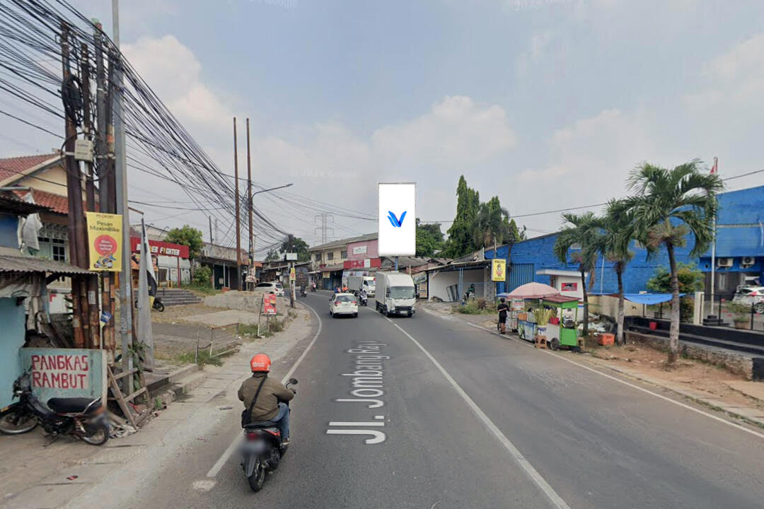 Billboard Jl. Aria Putra (Sesudah Polsub Sektor Serua, Ciputat), Tangerang Selatan