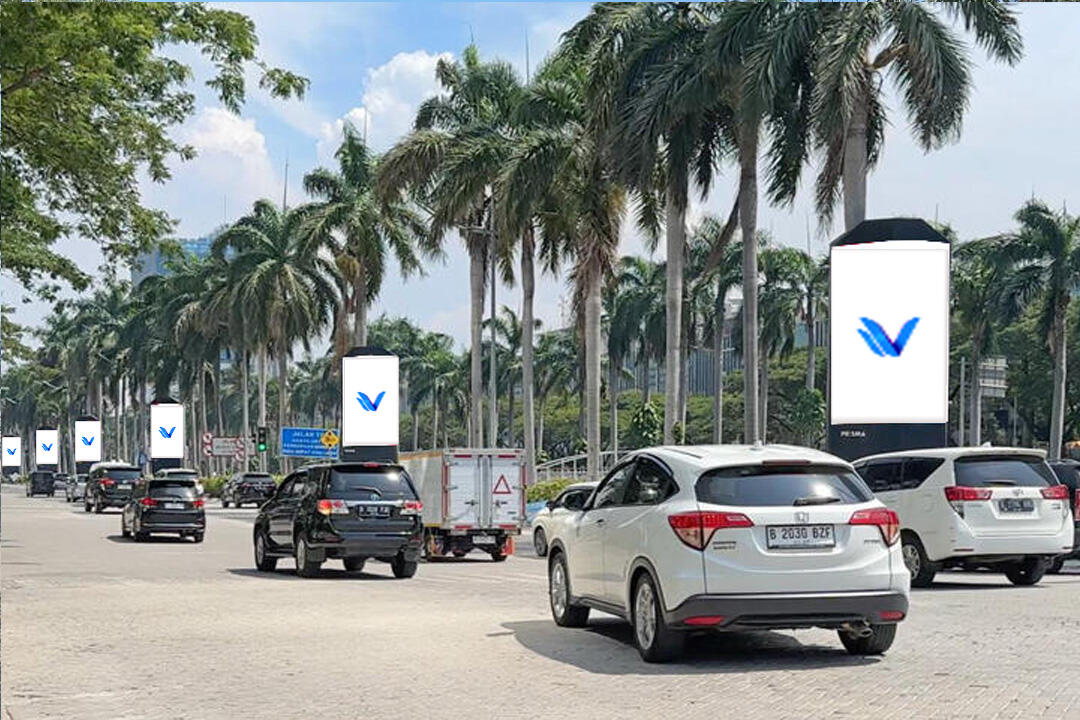 Videotron Jl. Pantai Indah Kapuk, Jakarta Utara