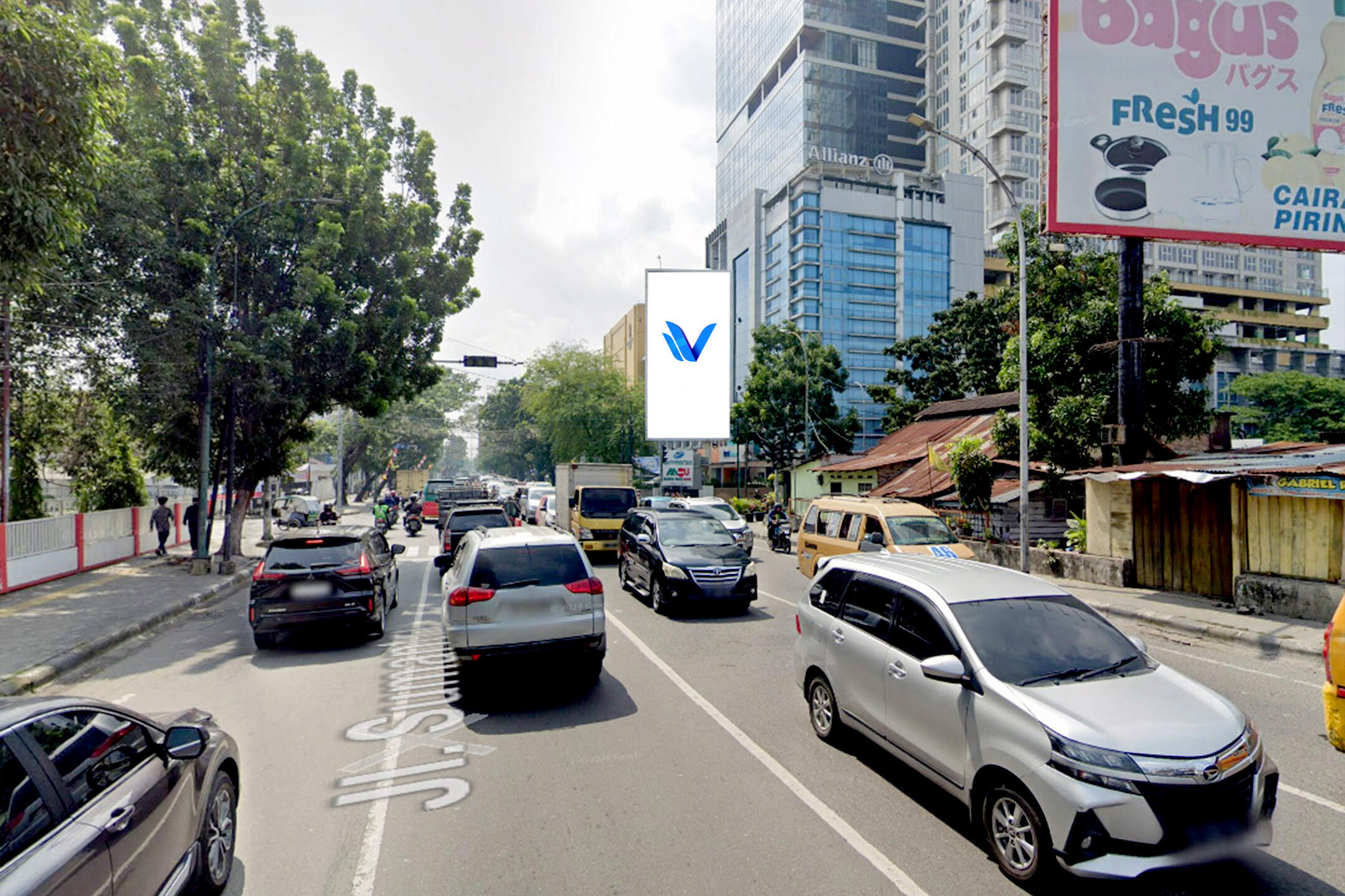 Billboard Jl. Perintis Kemerdekaan (Sp. Gaharu Mall & Condo Grand Jati Junction), Medan