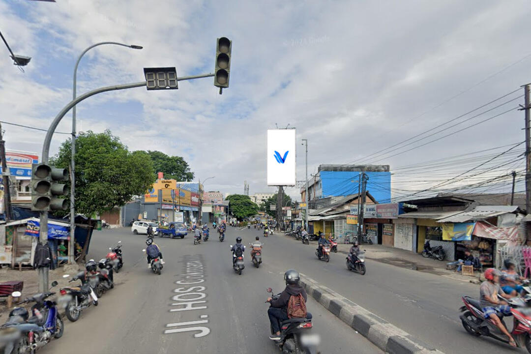 Billboard Jl. Hos Cokroaminoto Pertigaan H Mencong, Tangerang Kota