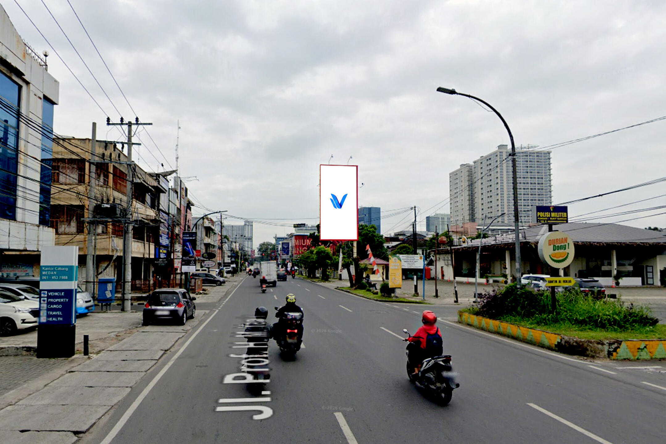 Billboard Jl. H.M Yamin Simp. Angsana, Medan