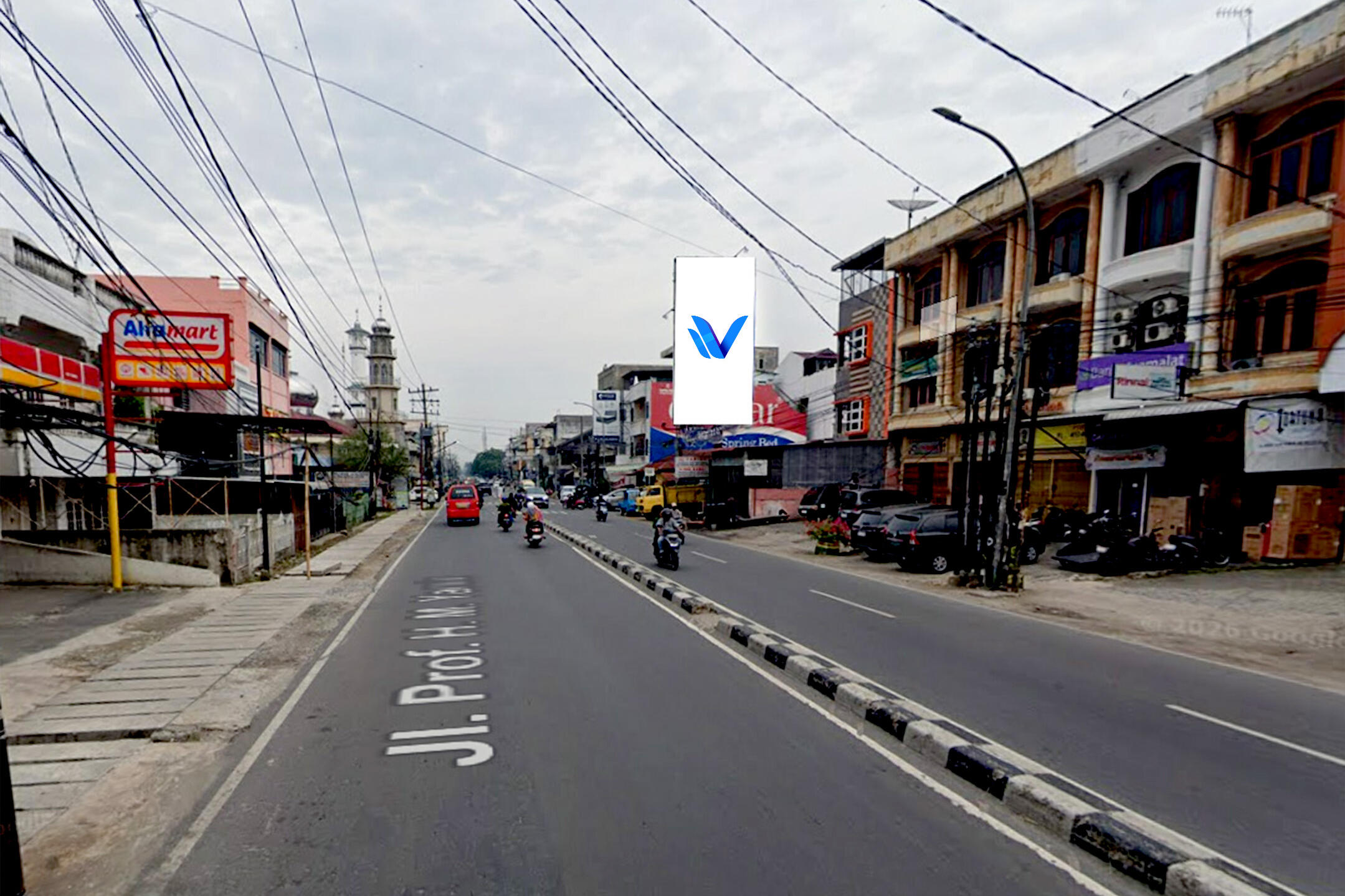 Billboard Jl. HM. Yasmin Simp. Jl. Sentosa Baru, Medan