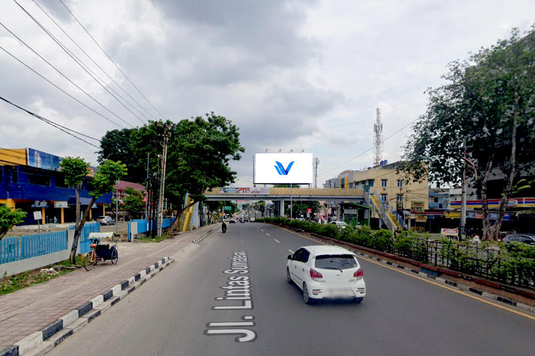 Billboard JL. Jendral Sudirman JPO SMU 3, Palembang