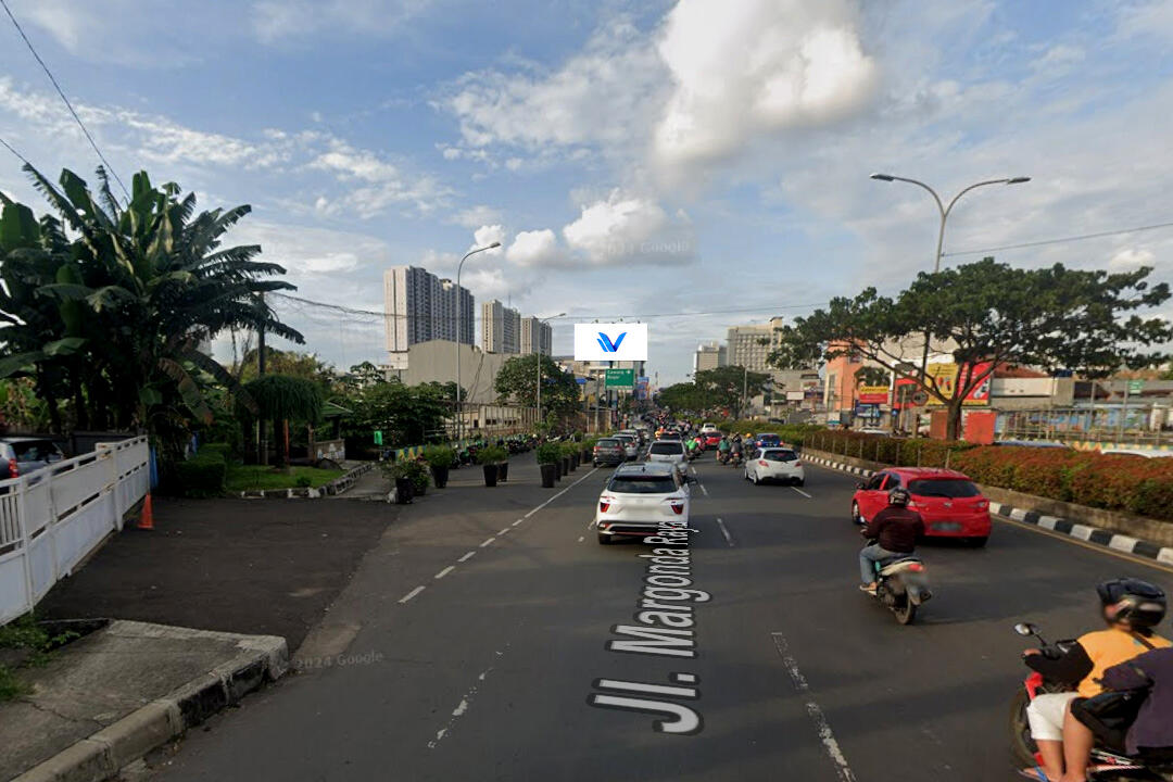 Billboard JL. Raya Margonda (Dekat BNI Pondok Cina & per-3an Juanda, Depok
