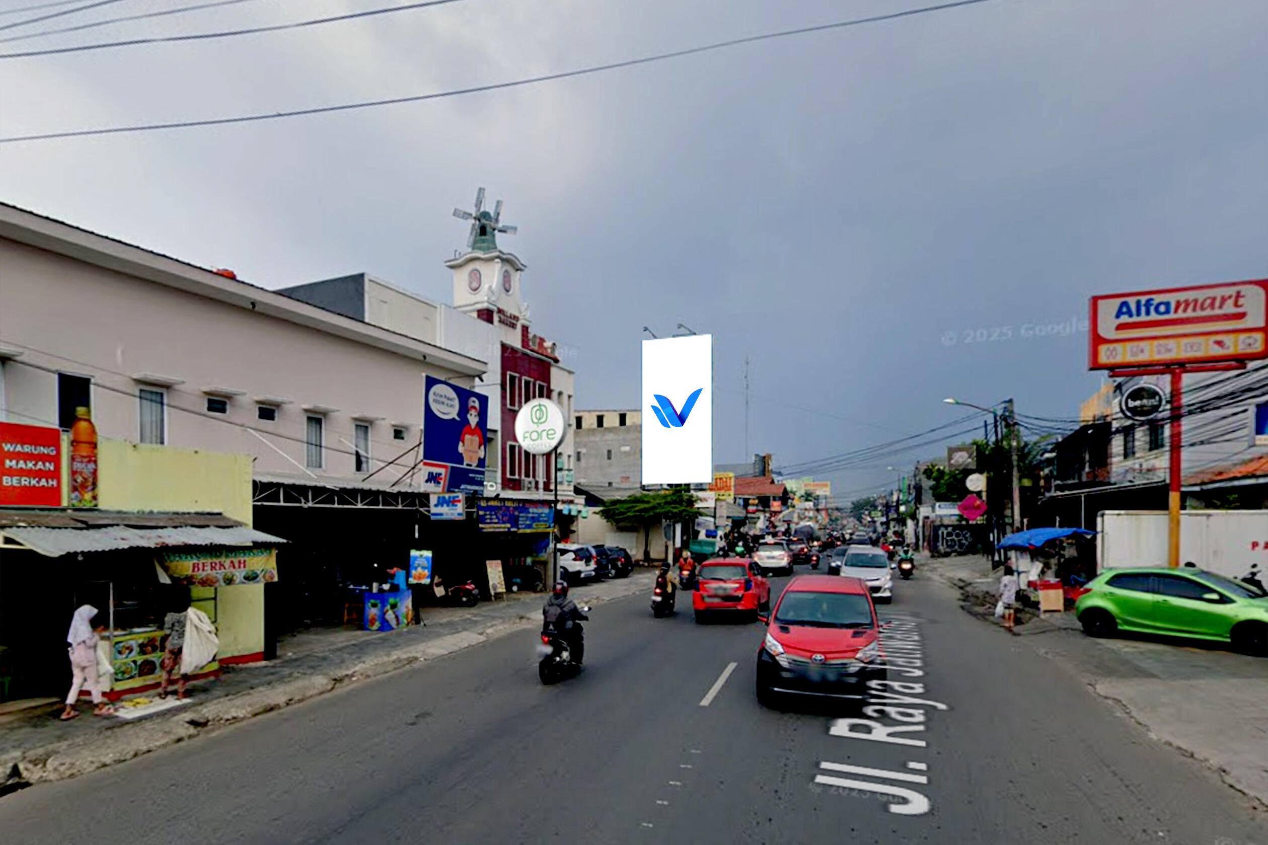 Billboard JL. Raya Jatiwaringin, Bekasi