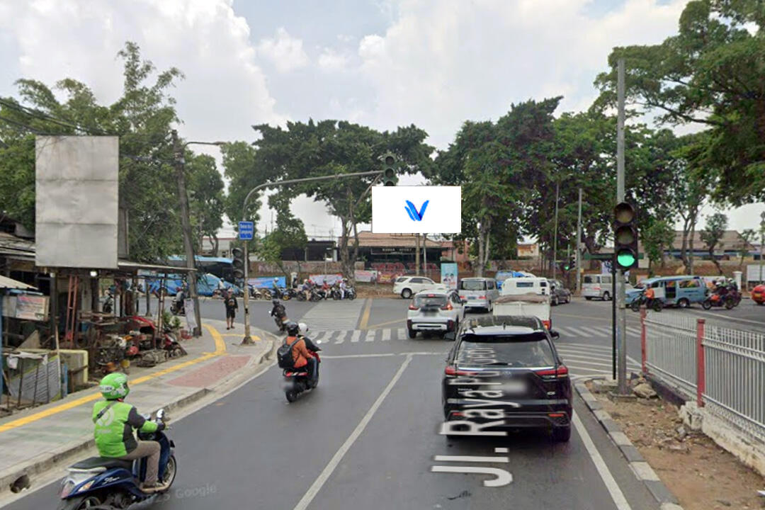 Billboard Simpang HEK Jl. Raya Bogor - Jl. Raya Pondok Gede, Jakarta Timur