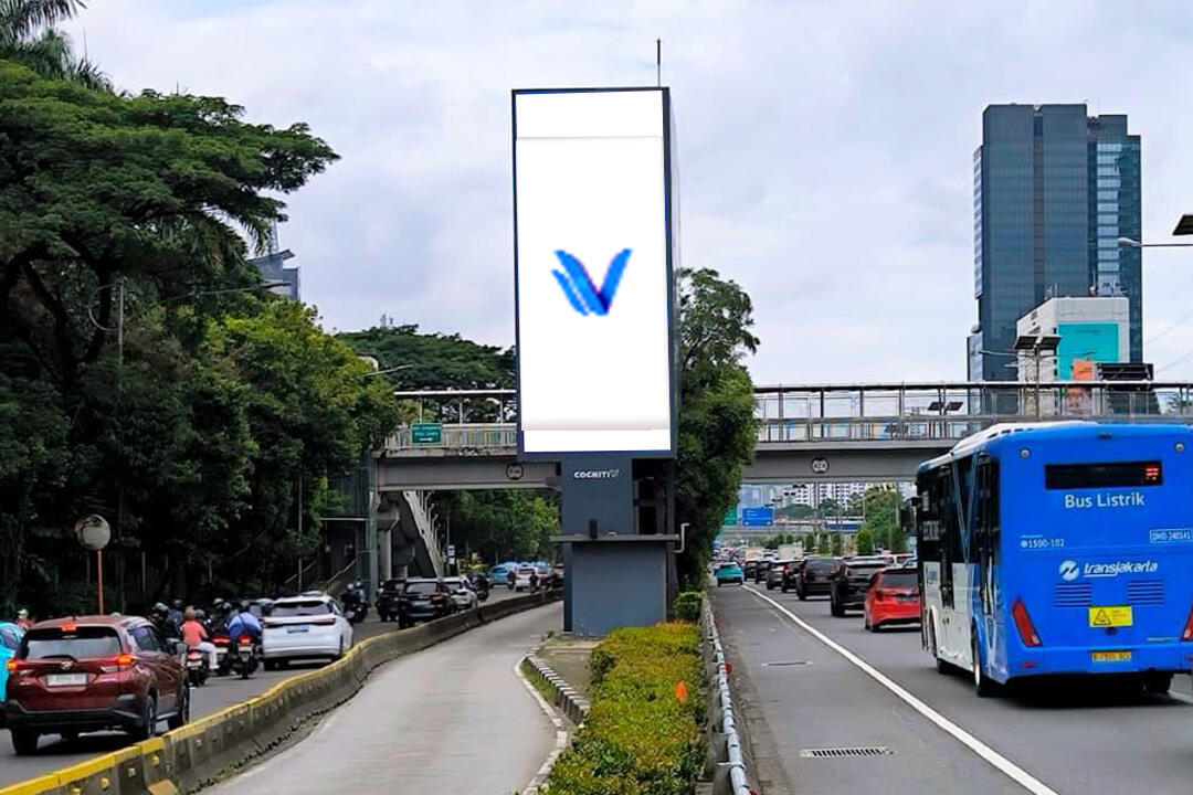 Videotron LED Widya Chandra Jl. Jend Gatot Subroto, Jakarta Selatan