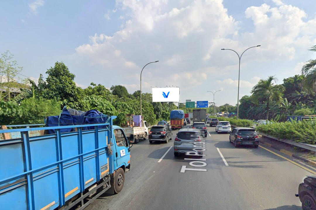 Billboard Tol JLJ / Pondok Pinang Km 18 + 00 A, Jakarta Selatan