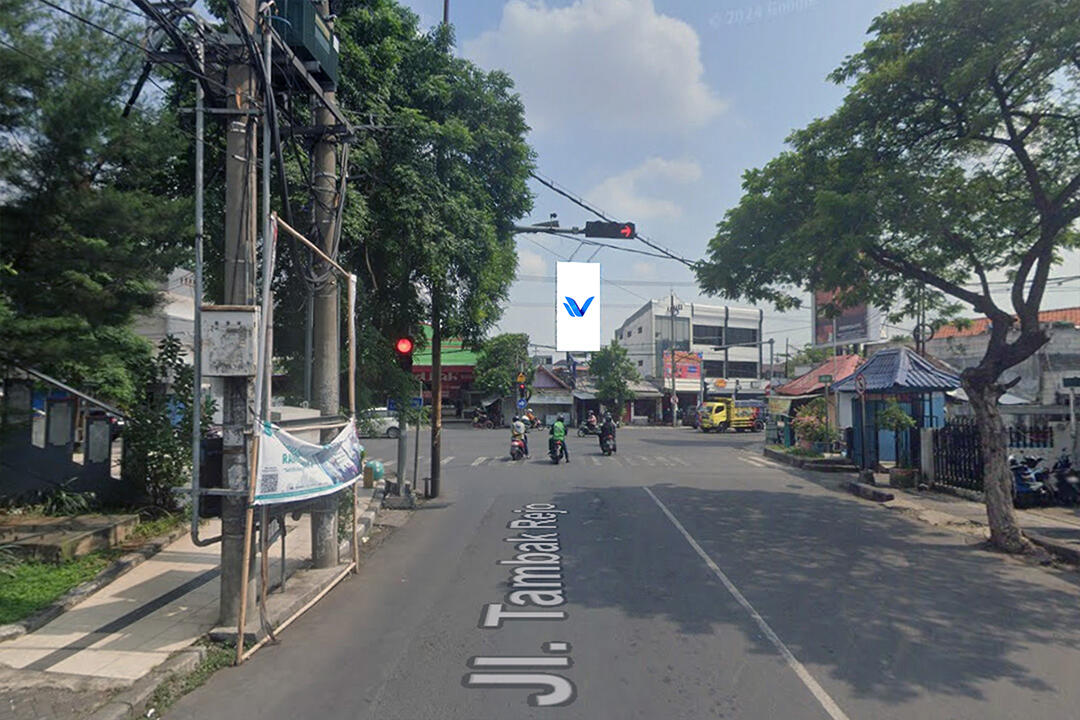 Billboard Pertigaan Jl. Kapas Krampung - Jl. Tambakrejo (Kaza City- Plaza), Surabaya