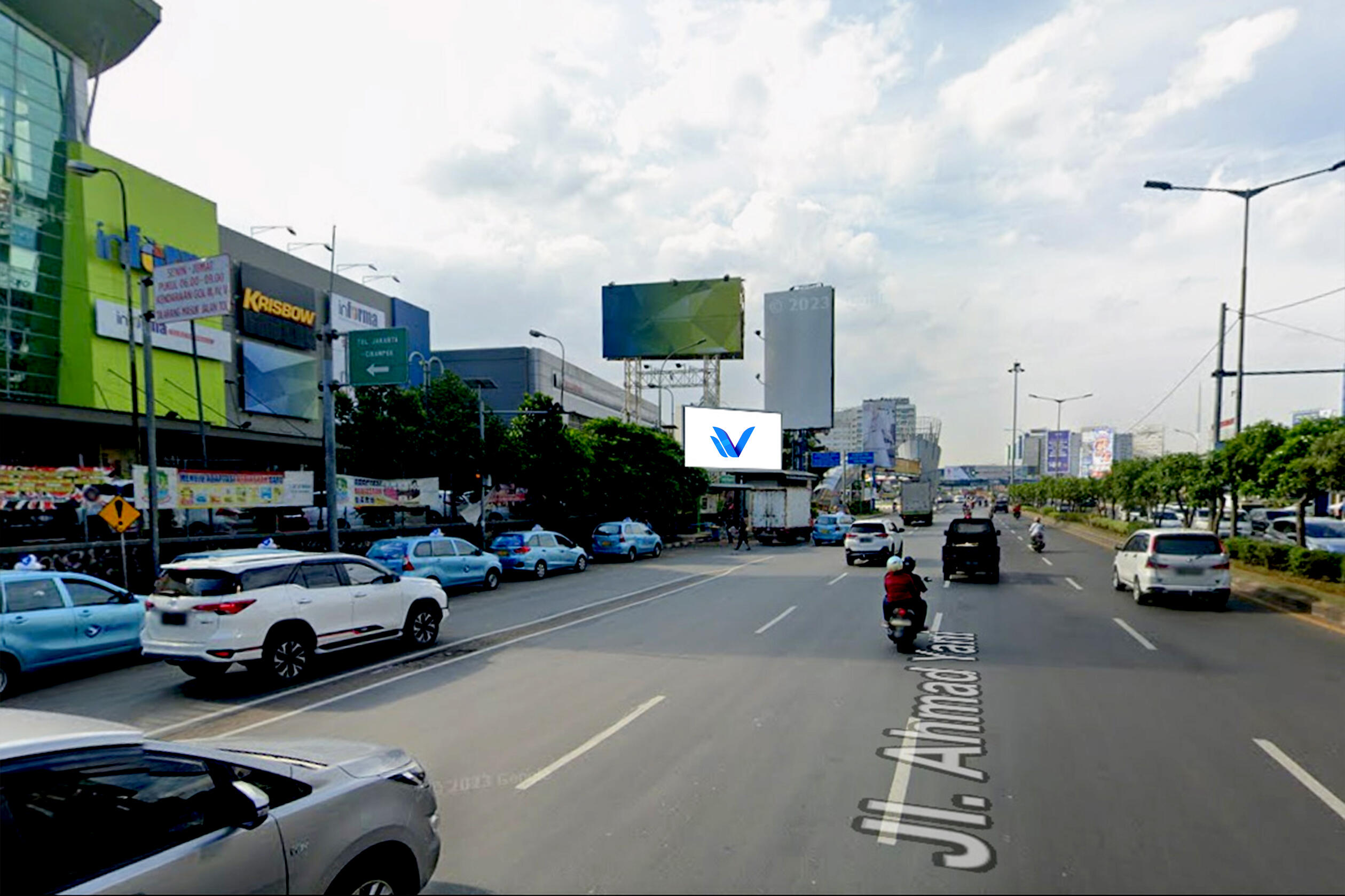 Videotron JL. Ahmad Yani, Bekasi