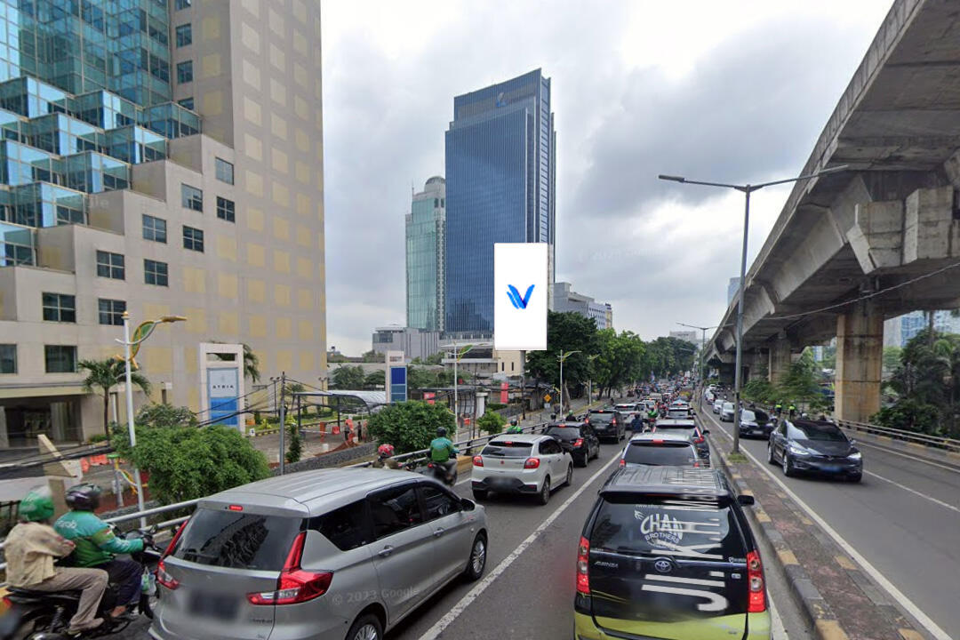 Billboard Jl. KH. Mas Mansyur, Jakarta Pusat