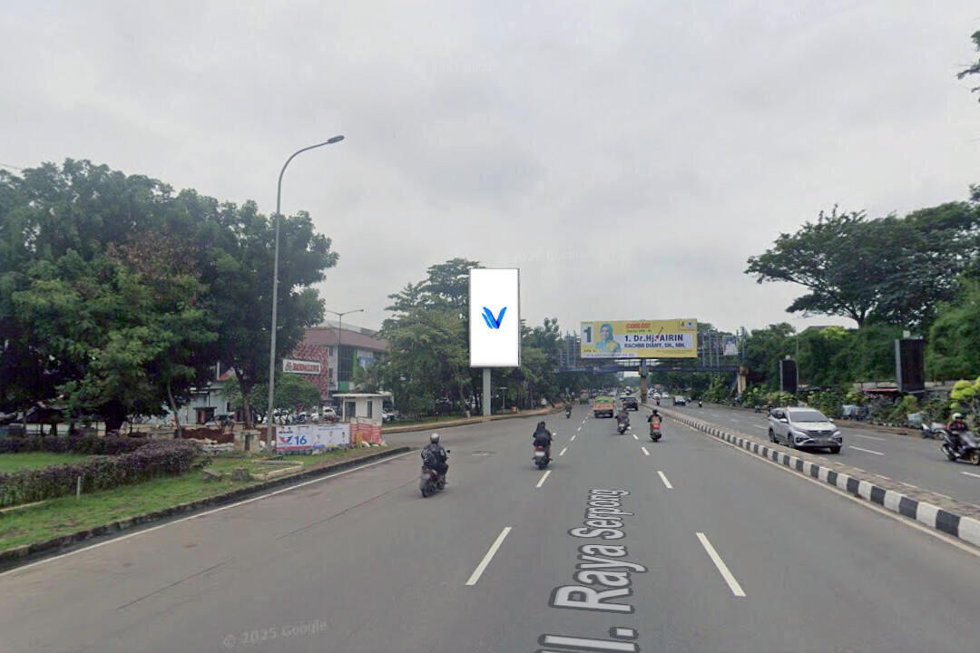 Billboard Jl. Raya Serpong (Pertigaan Melati Mas), Tangerang Selatan