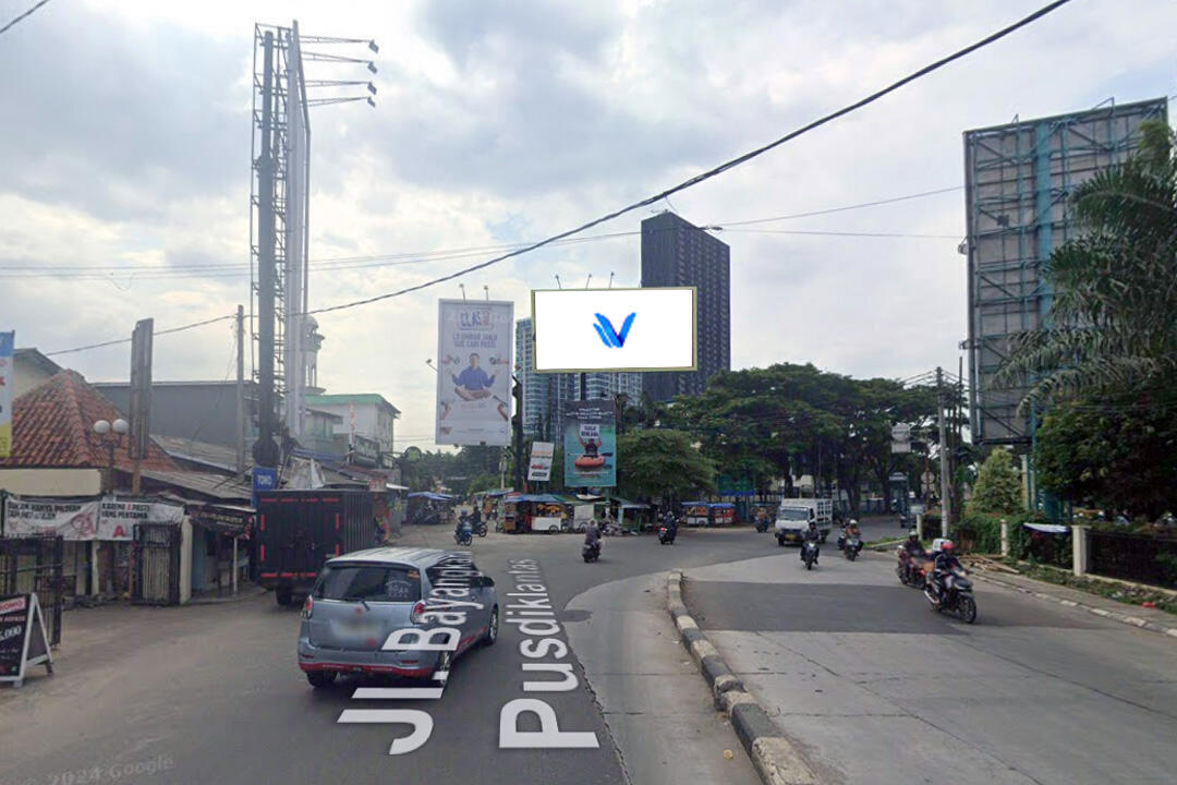 Billboard Jl. Bayangkara Pusdiklantas, Pakualam, Tangerang Selatan