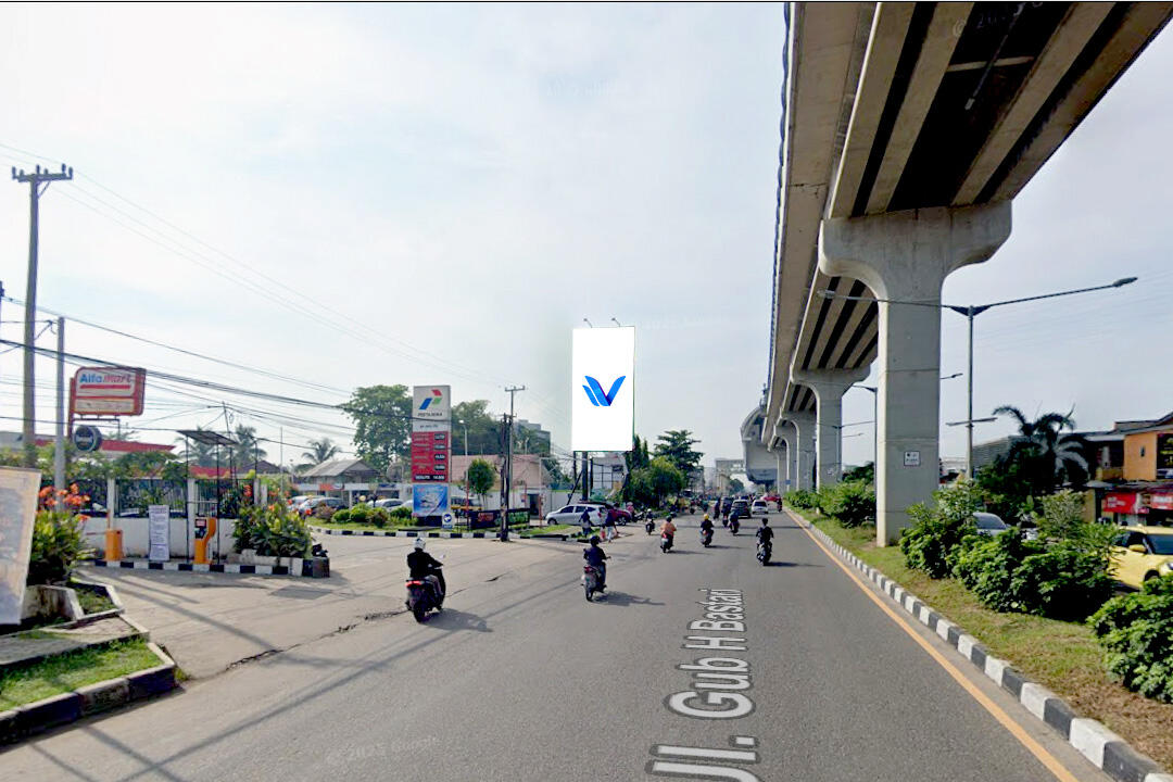 Billboard JL. Gub. H. Bastari ( menuju Gelora Sriwijaya stadion ), Palembang